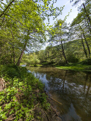 Iskar river near Pancharevo lake, Bulgaria
