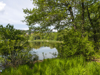 Iskar river near Pancharevo lake, Bulgaria