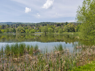 Iskar river near Pancharevo lake, Bulgaria