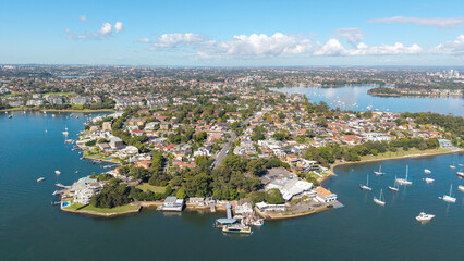 The Sydney suburb of Abbotsford on the Parramatta river.