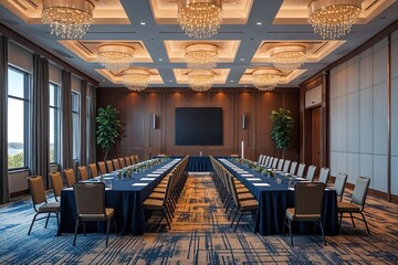 Modern Business Venue Conference Hall Design Ideas for Innovation and Efficiency