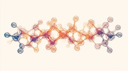 Molecular structure illustration