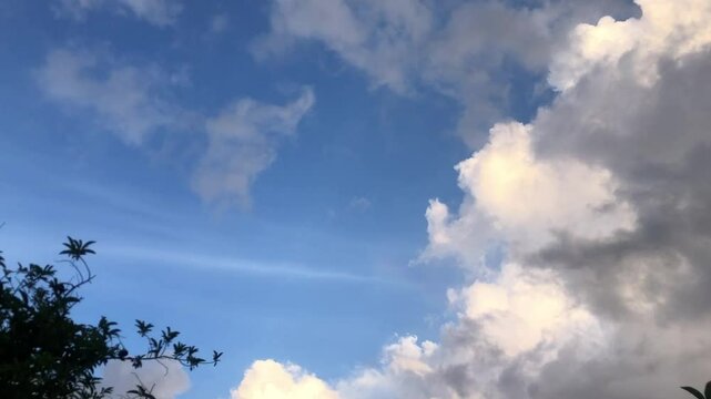 Cloud and sky