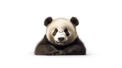 Obraz premium Cute panda portrait