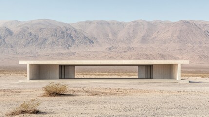 House exterior with a flat roof, clean lines, and exposed aluminum structure