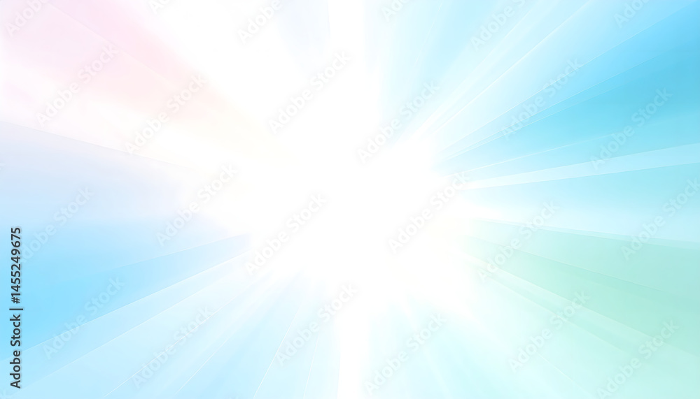 Poster luminous background with radial gradient effect smooth color overlay delicate light beams soft paste