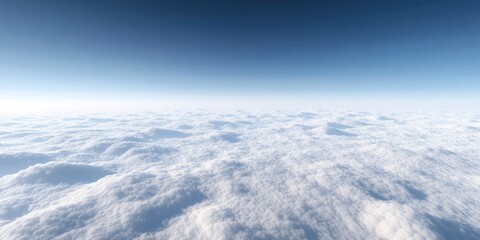 High angle view of cloudscape