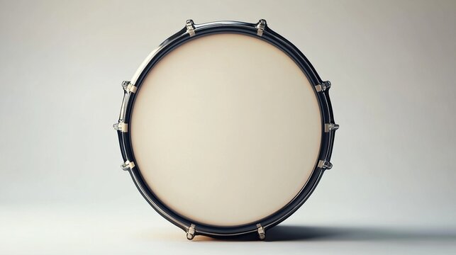 Drum head shot, front view