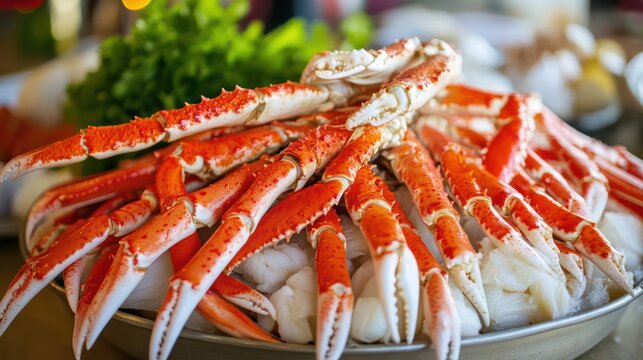 Crab legs buffet