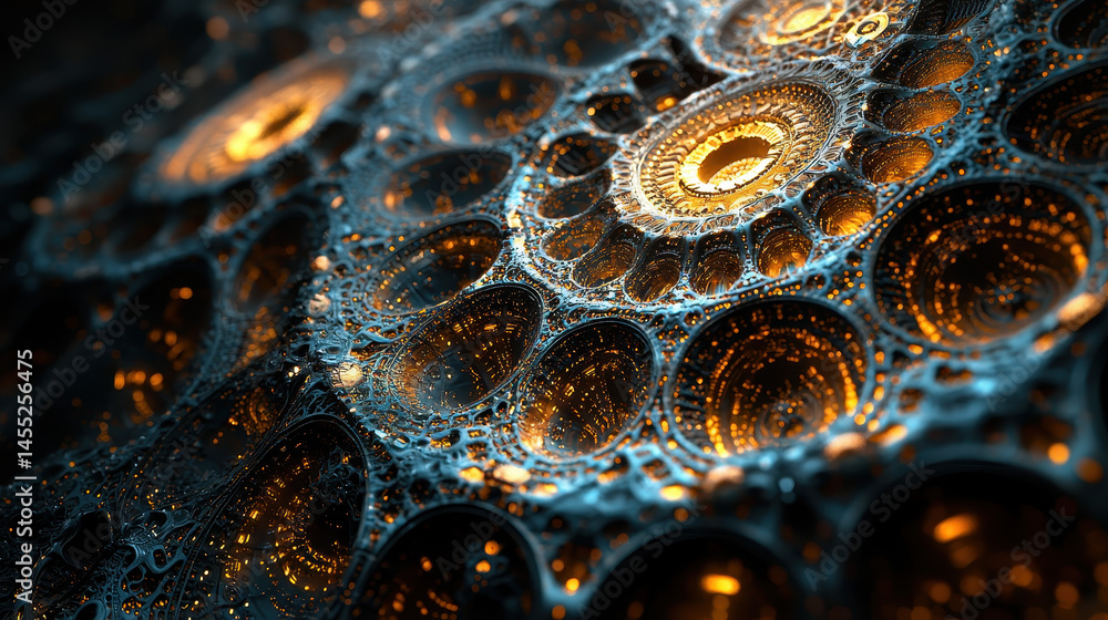 Poster intricate 3d background design showcases realistic kenmima art in detailed 4k resolution from a side