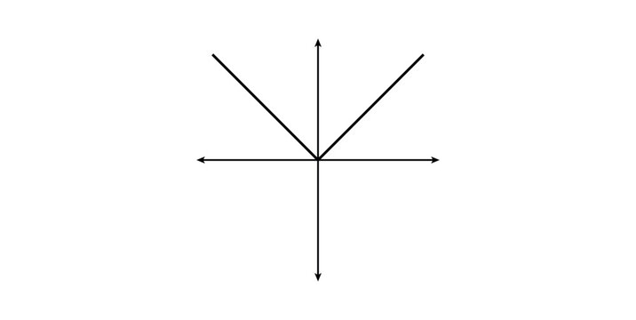 Absolute Value Graph in Mathematics.