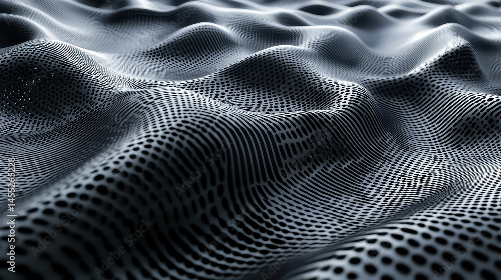 Poster a realistic kenmima style 3d background with artistic shapes creates a mesmerizing 4k visual from a 