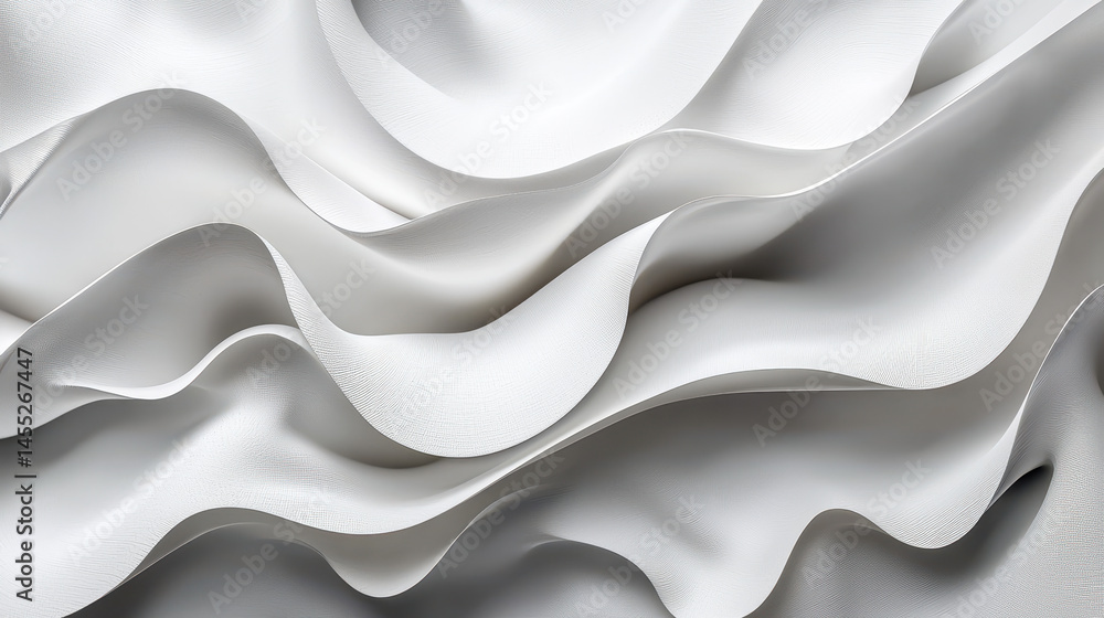 Aufkleber a realistic 4k abstract exploration of a three dimensional kenmima background with subtle side light