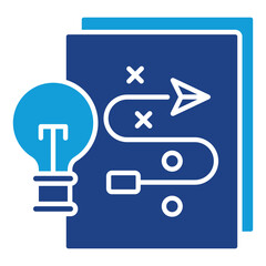 Strategy  Dual Tone Icon 