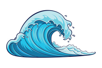 Majestic Teahupoo wave crashing with immense power, famous for surfing, showcasing a massive barrel in a tropical paradise with clear blue skies