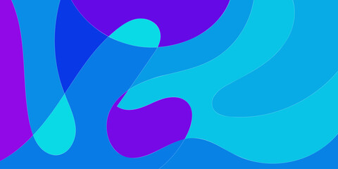 Vector Background of colorful liquid and fluid for summer collection