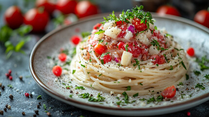 Classic Spaghetti Bolognese served on a white plate symbolizes comfort, tradition, and the warmth of Italian family meals, rich in flavor and rooted in centuries of culinary heritage.

