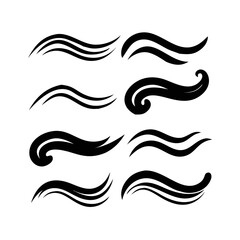 Minimalist Crescent Moon On A Dark Background Astronomical Night Concept Design