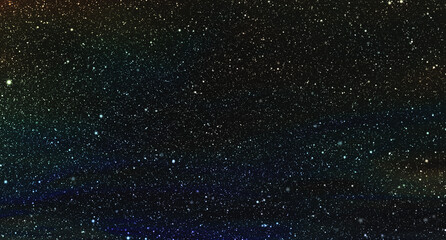 Space star shape sky night background, black starry cosmos abstract pattern dark blue science, textile cosmic galaxy astronomy decoration fantasy wallpaper landscape.