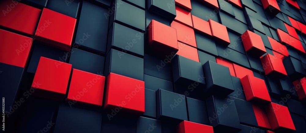 Poster a visually captivating abstract background featuring an array of