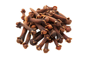 Fototapeta premium Cloves spices isolated on transparent background 