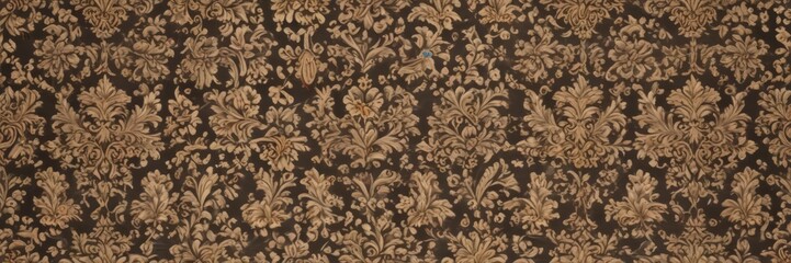 Elegant damask design with ornate floral motifs, seamless repeat , tapestry, flowers