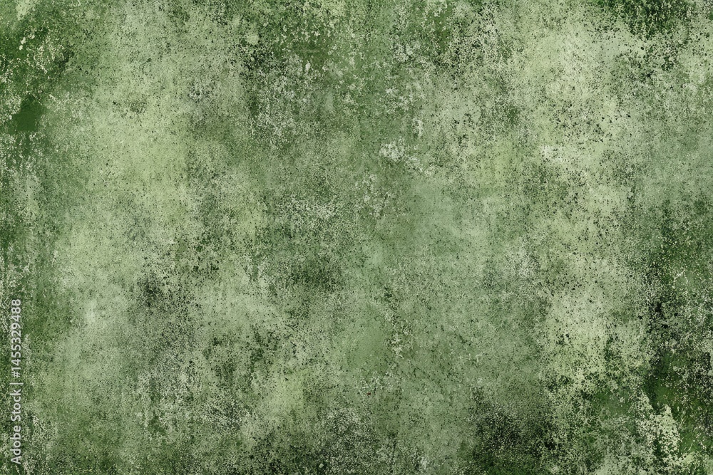 Poster a textured wall showcasing peeling paint in various shades of green. creating an abstract backdrop s