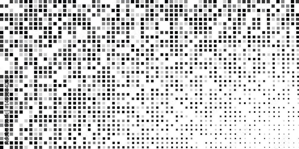 Poster modern dotted halftone gradient texture. simple repeating dots gradation simple design abstract