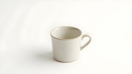 cup mockup with white background