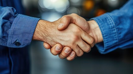 Handshake with Deal, Workshop, and Teamwork.