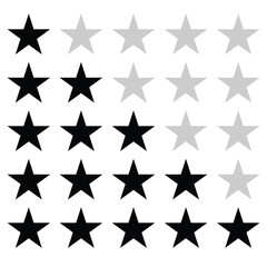 A star rating icon representing user reviews, quality score, and feedback. Ideal for apps, websites, products, and services showcasing rankings, testimonials, and customer satisfaction. star feedback.