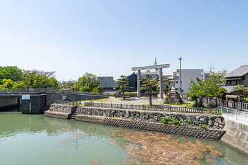 七里の渡跡（三重県桑名市）