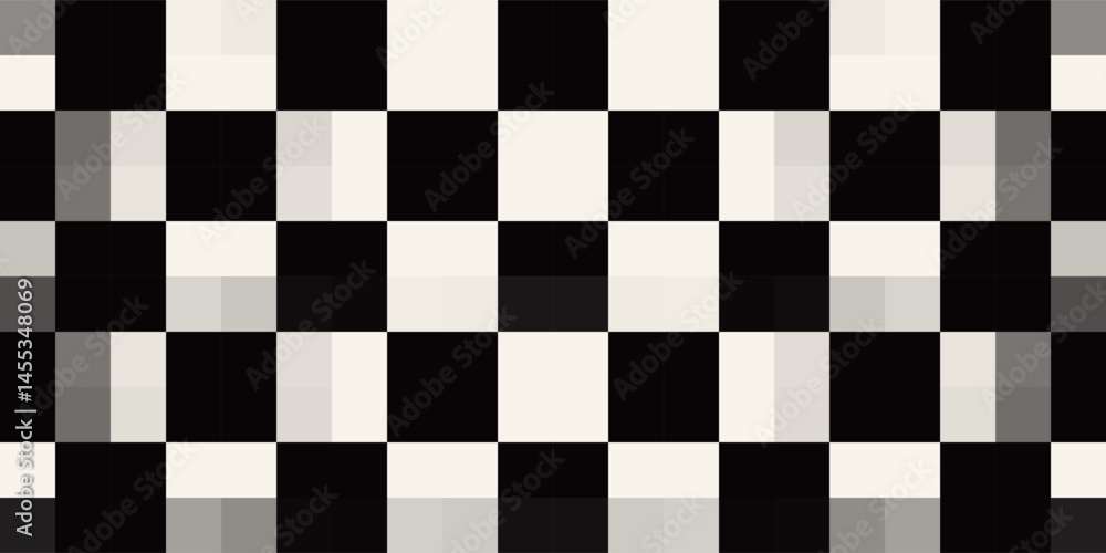 Poster halftone square dots. checkered halftone pattern. abstract rhombus background.