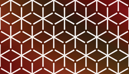 Vector Pattern In Geometric Style with smooth multicolored colorful gradient background. Lines. Modern Elegant Background. For Your Design