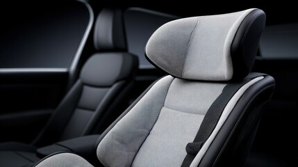 Obraz premium Chic Modern Car Seat Design for Kids with Realistic Features
