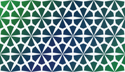 Modern Pattern With Curved Line. Geometric Elements. Blurred Gradient Background. Design For Screen, Presentation, Wallpaper. Holiday Object. Vector Illustration