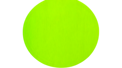 Abstract Green Circle Texture Isolated On Black Background