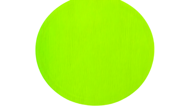 Abstract Green Circle Texture Isolated On Black Background