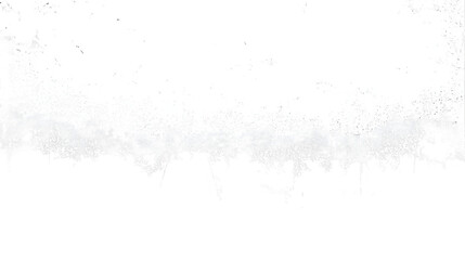 Abstract Grunge Splash Illustration With Black And White Paint on Transparent Background