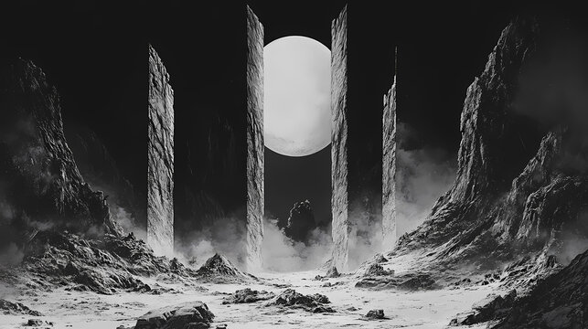 Phantasie thron raum. [Hollow Monoliths] | Fractured Thrones | split dominion. Illustration