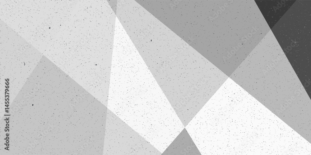 Poster black white dark gray abstract background. geometric pattern shape. line triangle polygon angle. gra