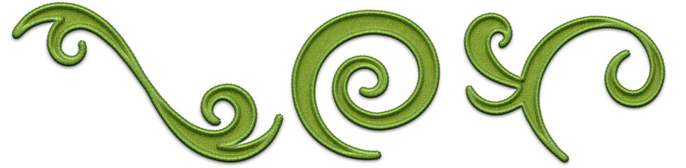 Embroidery floral shape. embroidery background.