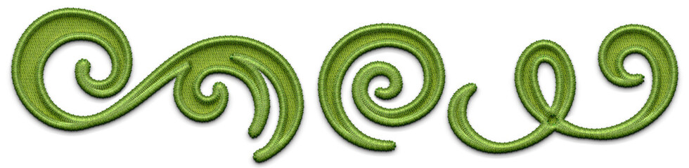 Embroidery floral shape. embroidery background.