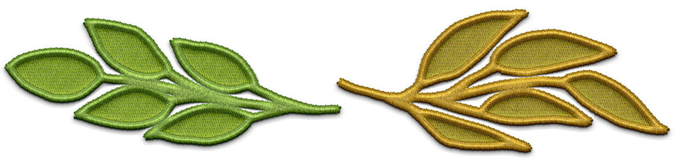 Embroidery floral shape. embroidery background.