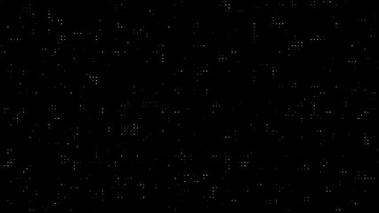 Dark background with white dots suitable for abstract graphic designs, futuristic concepts, technology themes, and elegant presentations.