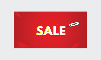 Sale banner template 