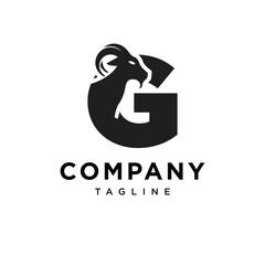 Letter G Eid Al-Adha Logo Icon Vector