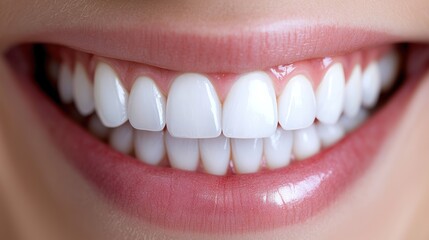 Fototapeta premium A close-up of a dentist examining a patient's teeth.