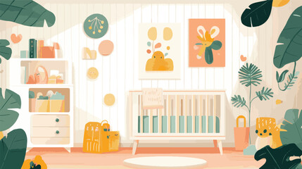 vector child's bedroom
