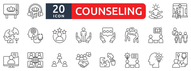 Counseling icon sheet 